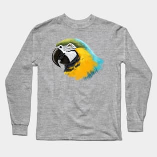 Blue-and-yellow macaw Long Sleeve T-Shirt